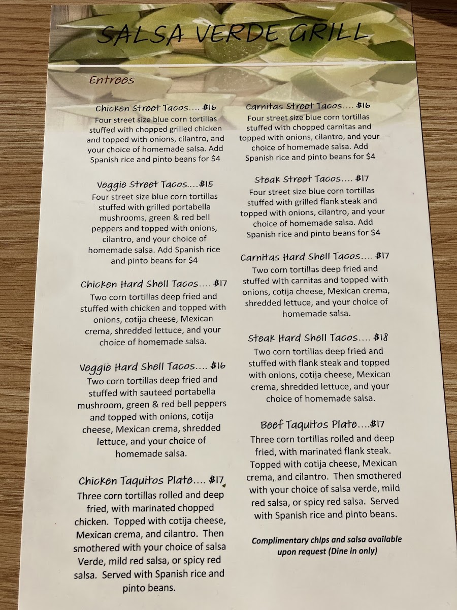 Menu Salsa Verde Grill-9